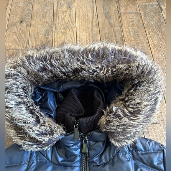 BCBGeneration Winter Down Feather Quilted Hooded Puffer Jacket Sz XS - Picture 4 of 15